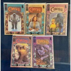 Paul Chadwick Concrete Strange Armor Full Run #1-5 Dark Horse Comics 1997 Origin